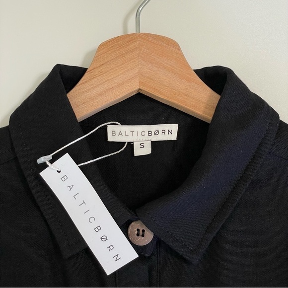 NWT Baltic Born Dallas Button Up Jumpsuit Black Small - Picture 11 of 13